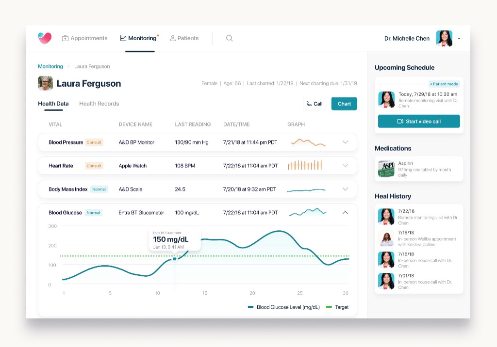 Heal provider app